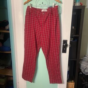 Hollister Plaid Men's Pants
